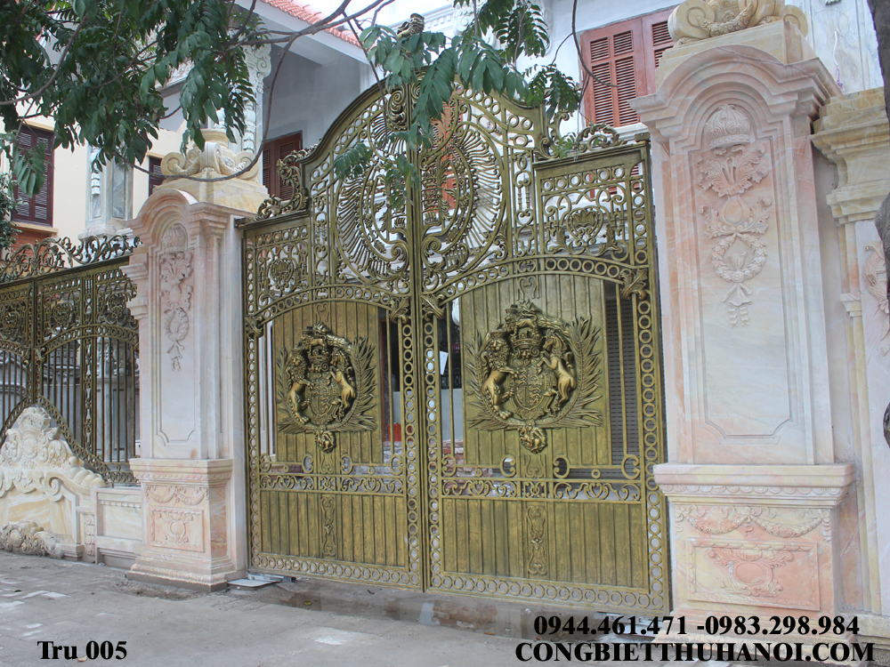 trụ cổng đẹp